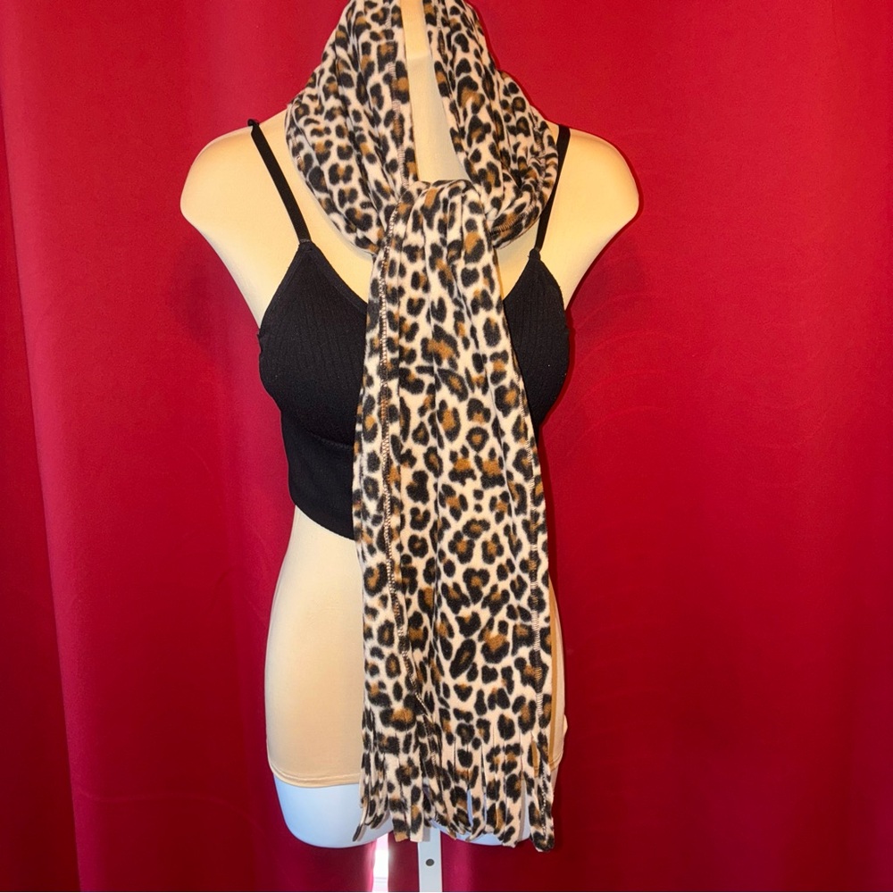 Leopard Print Scarf